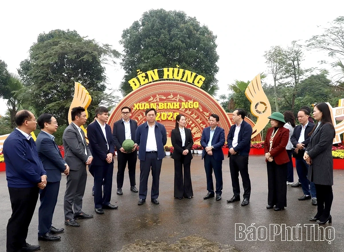 Provincial Chairman Tran Duy Dong Inspects Urban Beautification for Lunar New Year