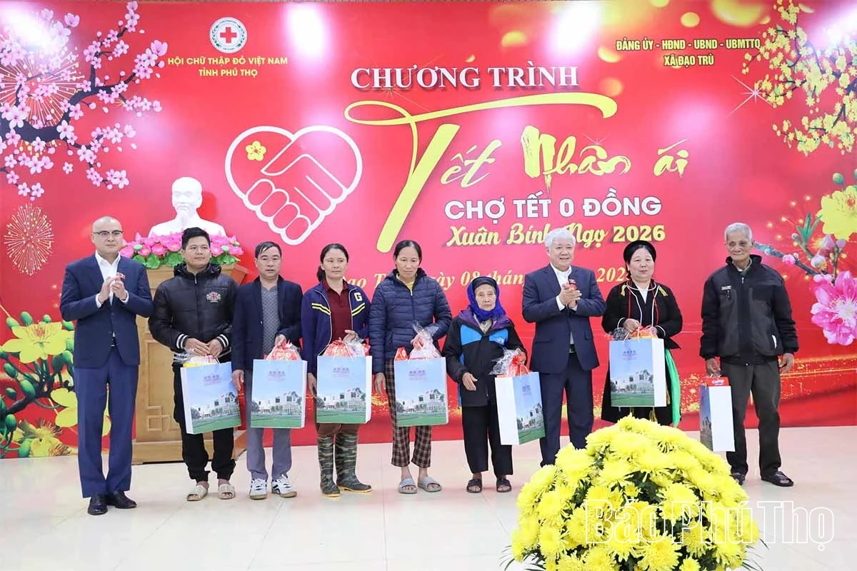 Mang Xuân ấm đến người dân xã Đạo Trù