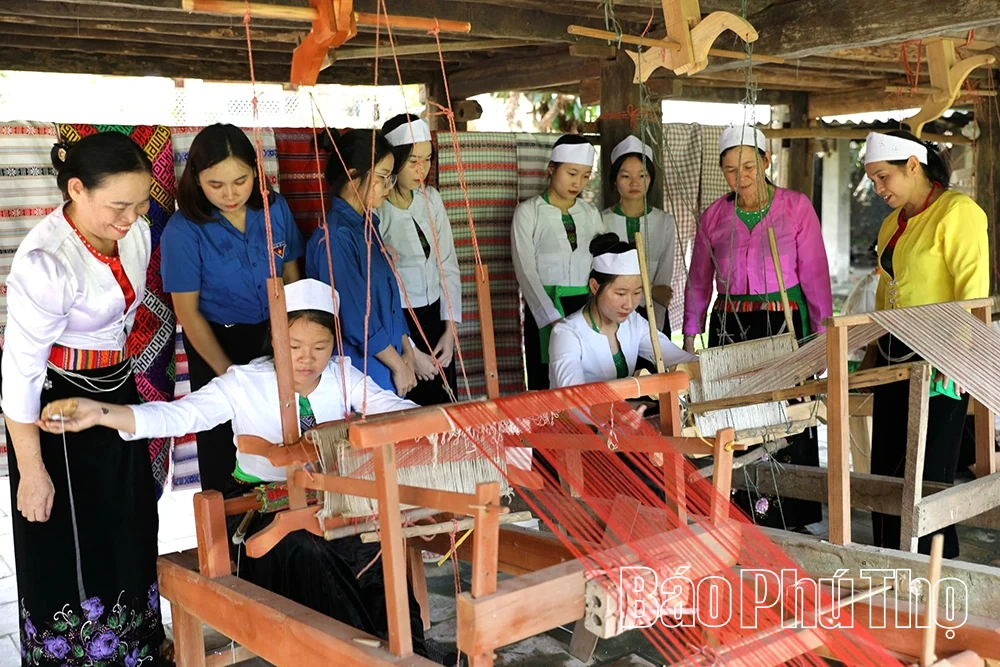 Thổ cẩm kể chuyện bản làng