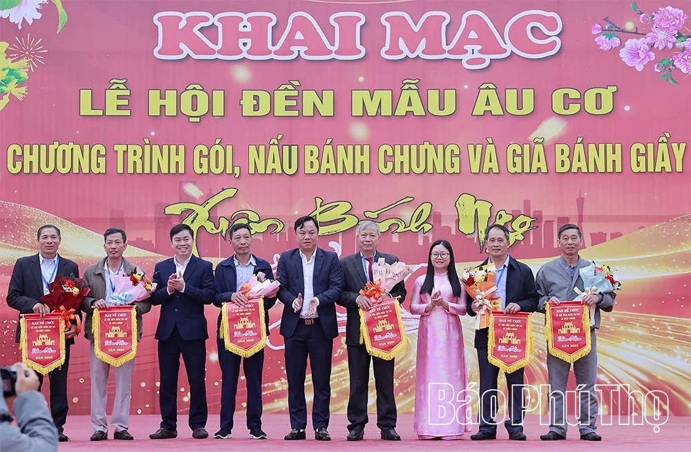 Khai mạc Lễ hội đền Mẫu Âu Cơ năm Bính Ngọ 2026