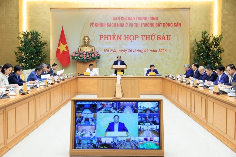Thủ tướng Chính phủ Phạm Minh Chính chủ trì Phiên họp thứ 6 về chính sách nhà ở và thị trường bất động sản