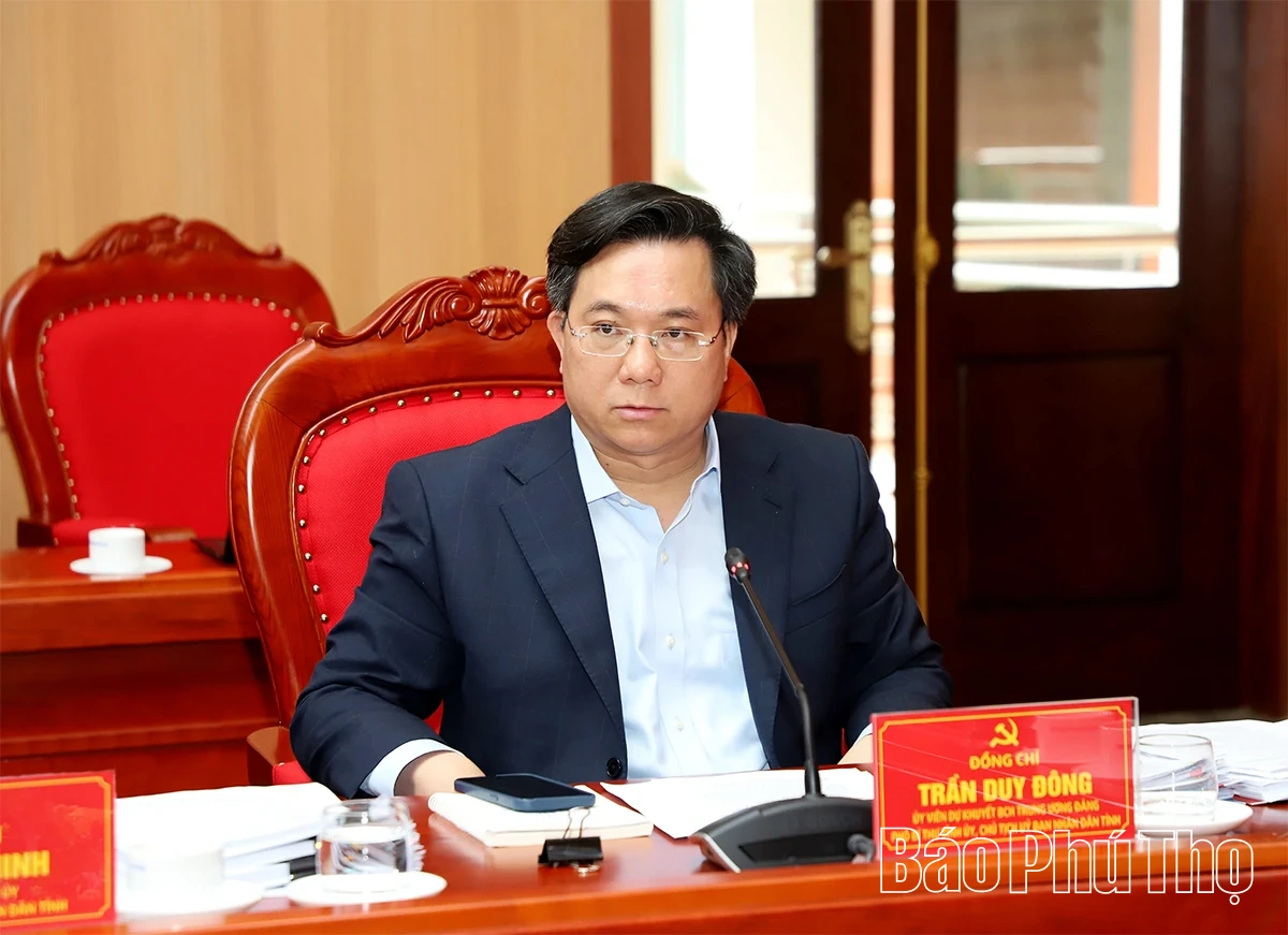 Ban Thường vụ Tỉnh ủy cho ý kiến về các đề án phát triển kinh tế