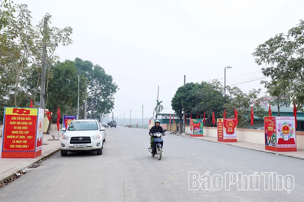 Xã Hiền Quan sẵn sàng cho ngày hội lớn