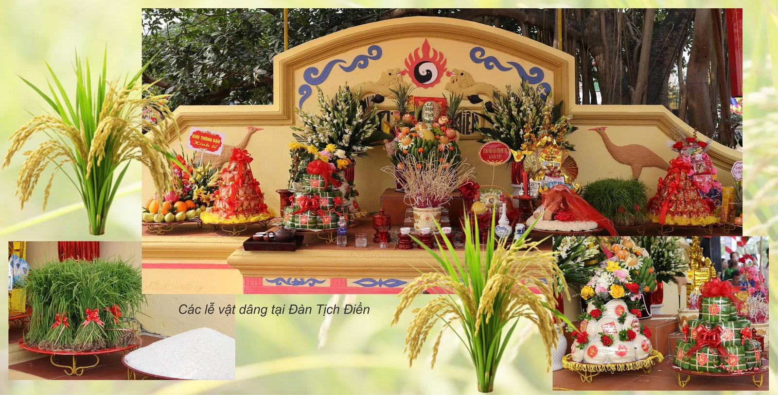 Lễ hội Vua Hùng dạy dân cấy lúa - Khai sáng nghề nông