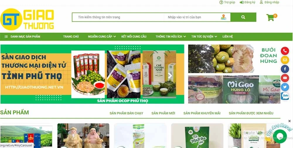 Xúc tiến thương mại - mở rộng thị trường tiêu thụ nông sản Phú Thọ