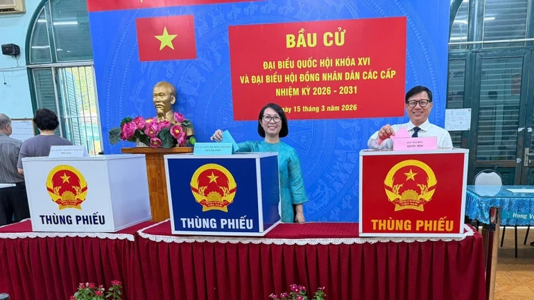 Kết thúc bầu cử, tỷ lệ cử tri cả nước đi bỏ phiếu đạt 99,38%