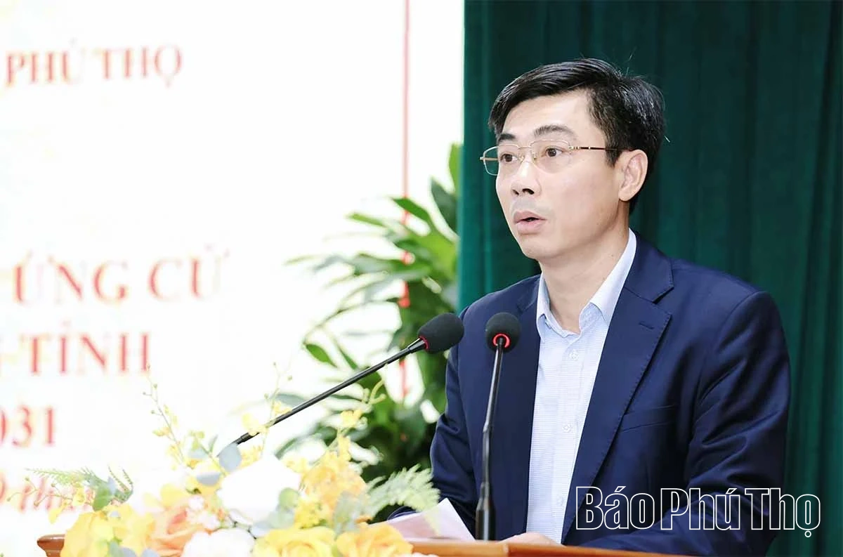 Ứng cử viên đại biểu HĐND tỉnh tiếp xúc cử tri tại Đơn vị bầu cử số 1