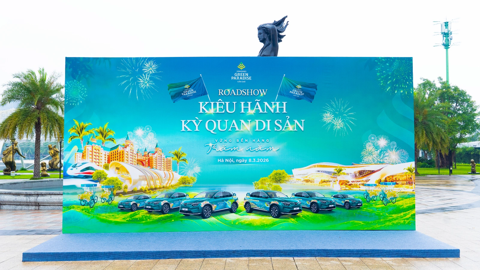 Vinhomes Green Paradise Cần Giờ lan tỏa sức hút qua Sự kiện Roadshow tại nhiều tỉnh thành
