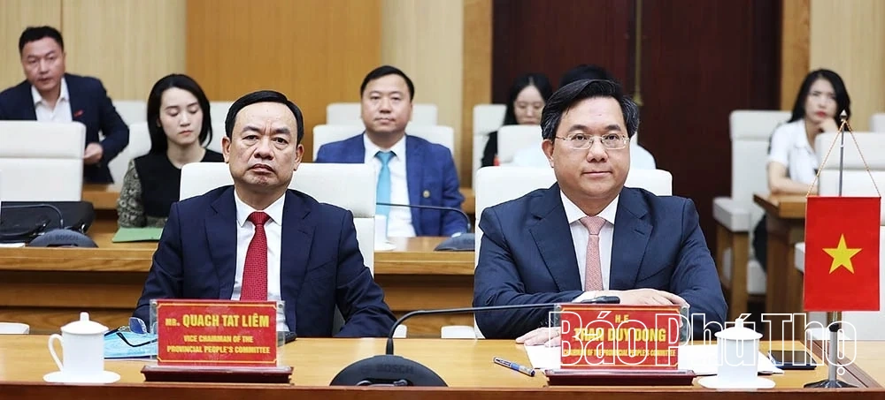 Thúc đẩy hợp tác đầu tư giữa Phú Thọ với các doanh nghiệp Thái Lan