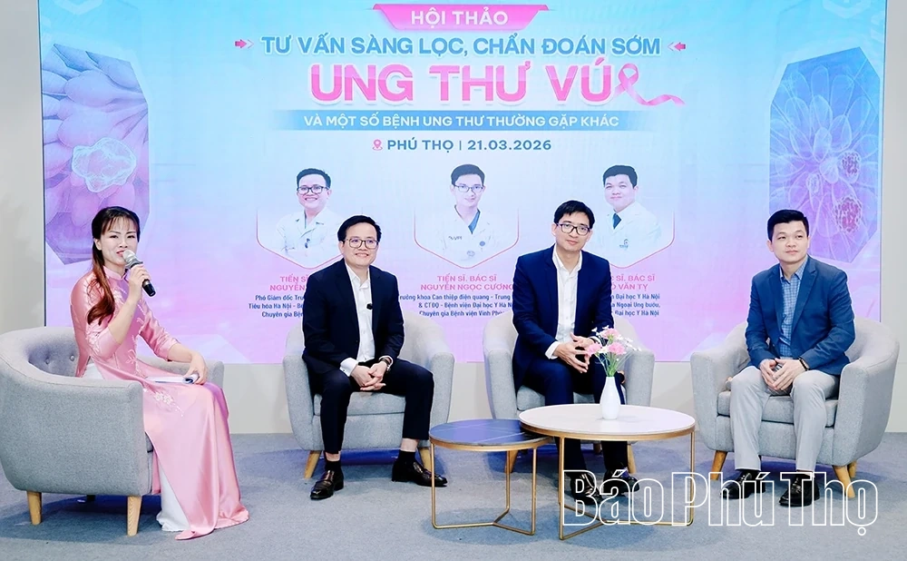 Hội thảo nâng cao nhận thức sàng lọc, phát hiện sớm ung thư cho phụ nữ