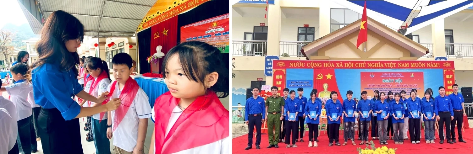 Ngày hội “Thiếu nhi vui khỏe - Tiến bước lên Đoàn”