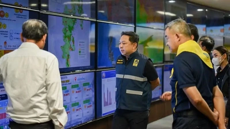 Thái Lan tăng cường ứng phó ô nhiễm không khí ở miền bắc