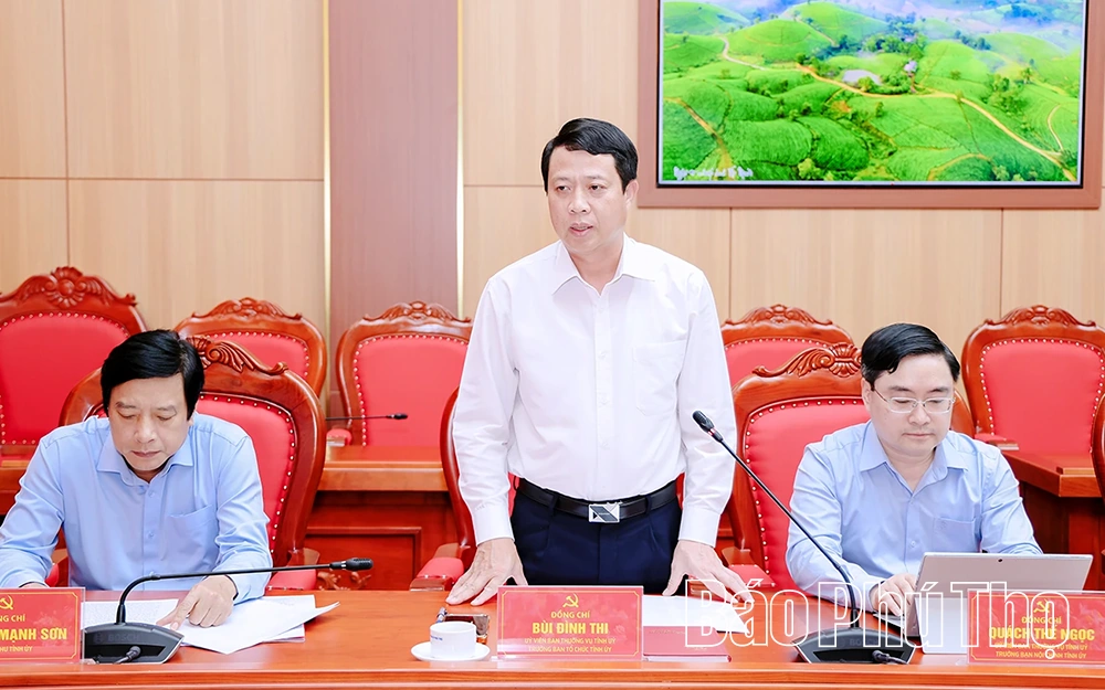 Công tác tham mưu, xây dựng Đảng đạt nhiều kết quả tích cực trong quý I