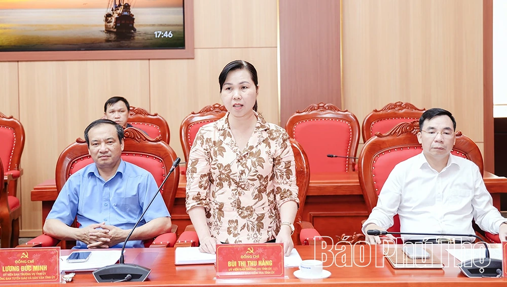 Công tác tham mưu, xây dựng Đảng đạt nhiều kết quả tích cực trong quý I