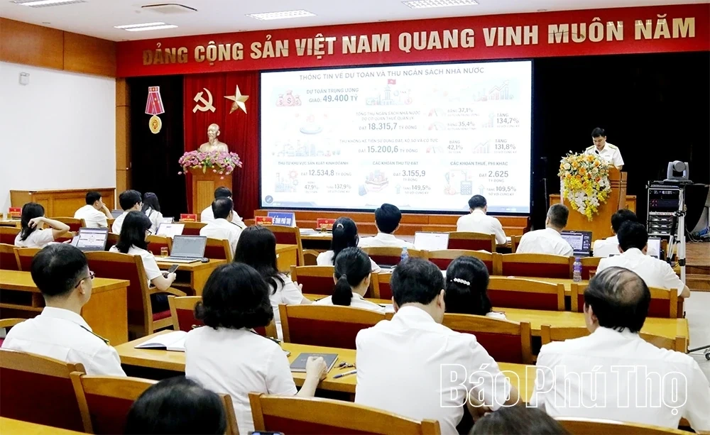 Phu Tho Provincial Tax Department: Q1 Budget Revenue Exceeds 18,315 Billion VND