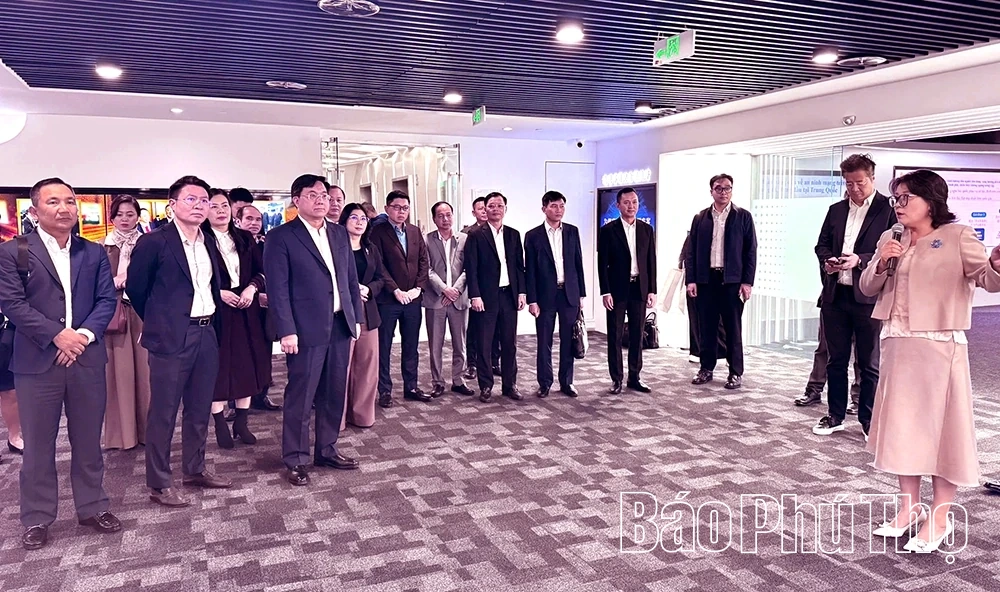 Phú Thọ đẩy mạnh hợp tác với Tập đoàn công nghệ an ninh 360 (Trung Quốc)