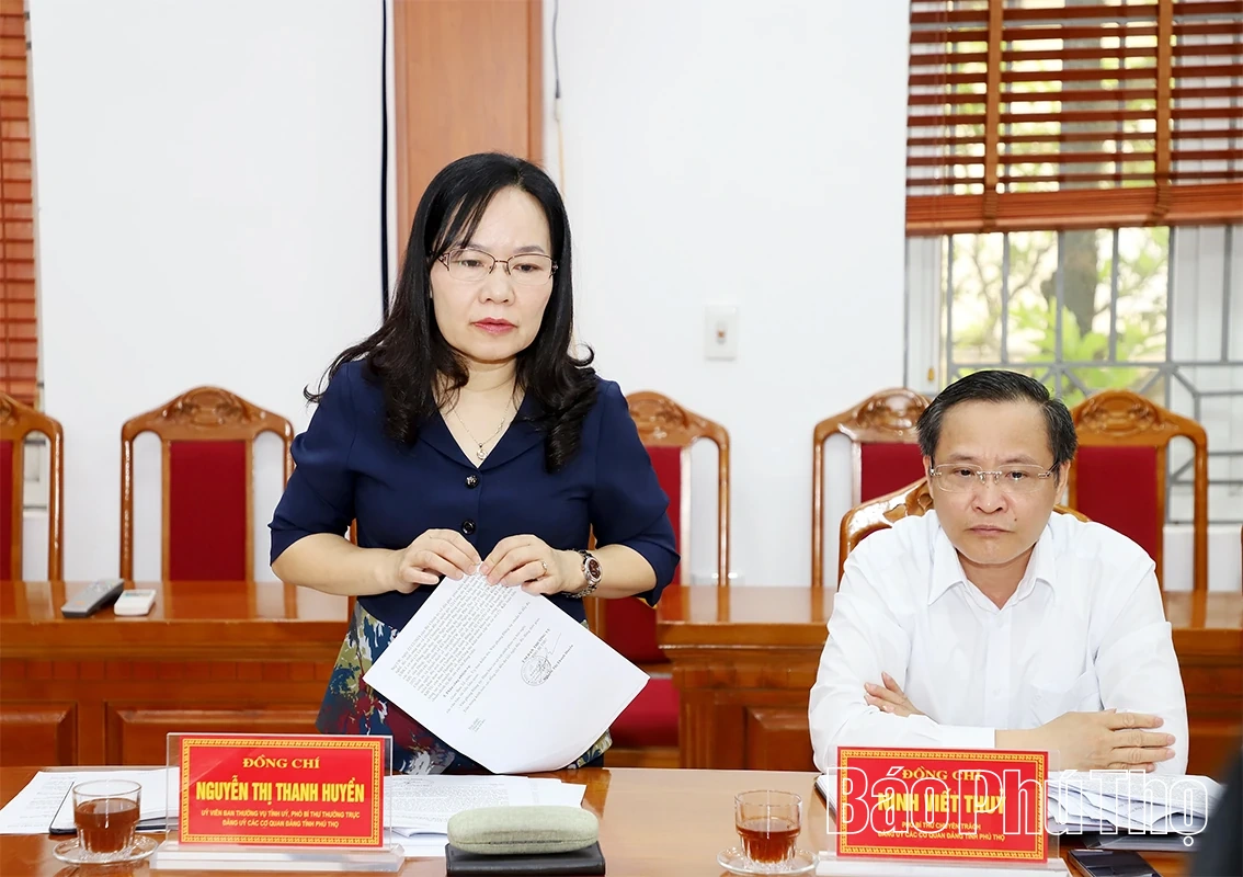 Quyết tâm tiên phong chuyển đổi số trong hoạt động Đảng bộ các cơ quan Đảng tỉnh