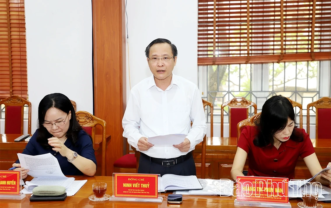 Quyết tâm tiên phong chuyển đổi số trong hoạt động Đảng bộ các cơ quan Đảng tỉnh