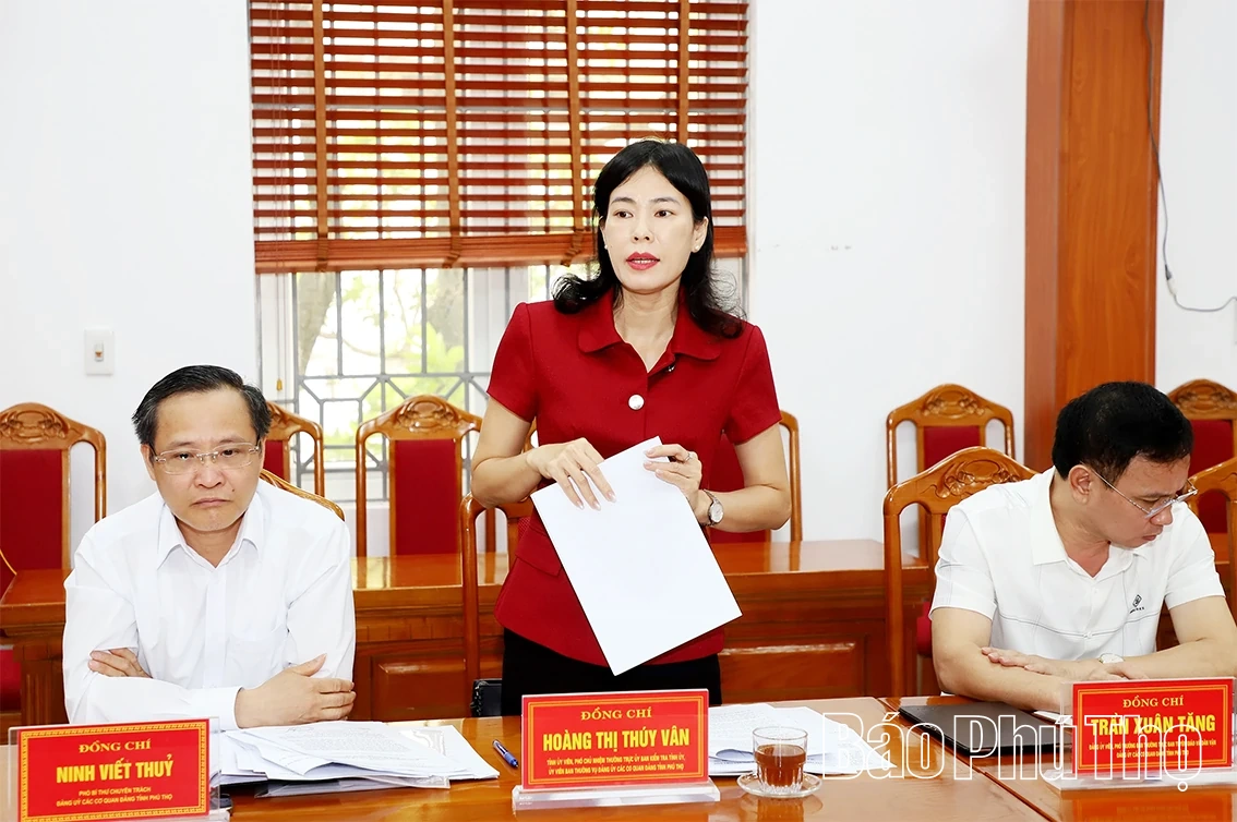 Quyết tâm tiên phong chuyển đổi số trong hoạt động Đảng bộ các cơ quan Đảng tỉnh