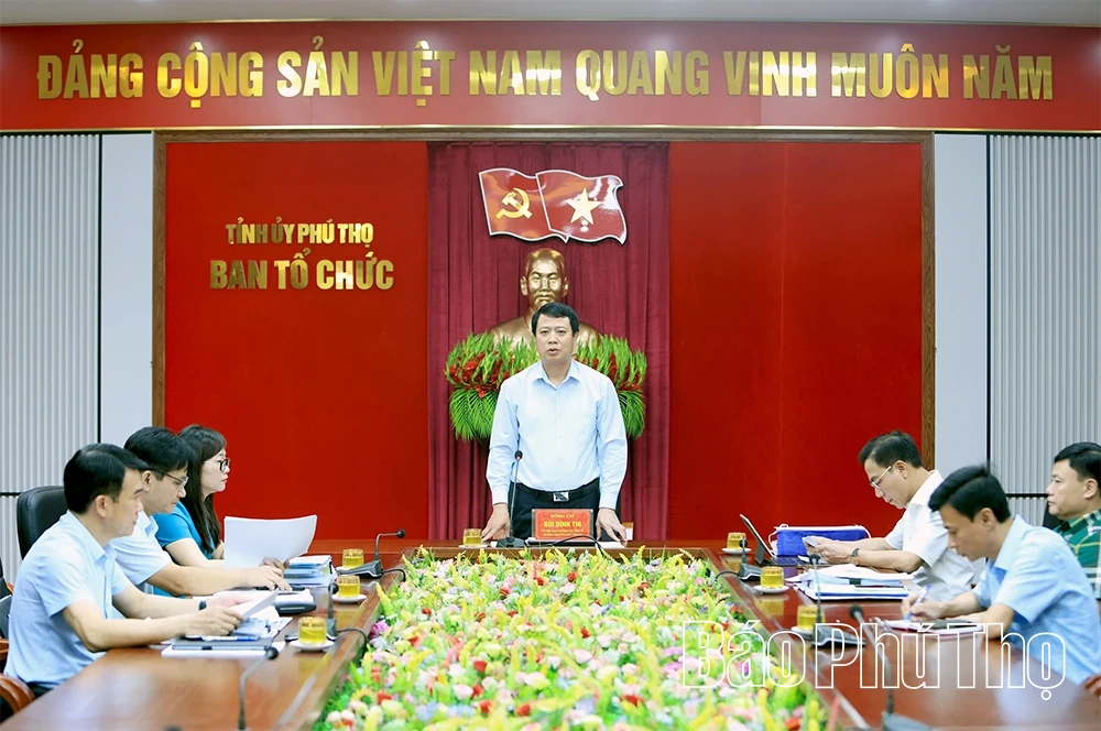 Đoàn giám sát số 10 quán triệt, triển khai nhiệm vụ trọng tâm