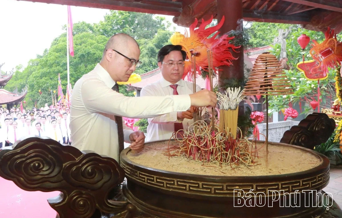 Trang nghiêm Lễ giỗ Đức Quốc Tổ Lạc Long Quân