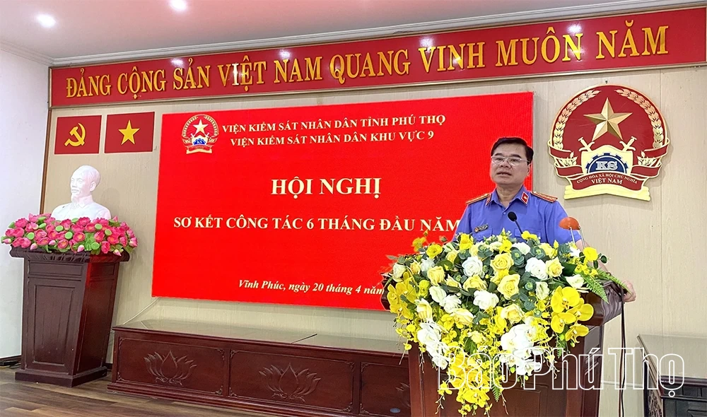Viện KSND khu vực 9 nâng cao hiệu quả công tác, giữ vững an ninh trật tự địa bàn