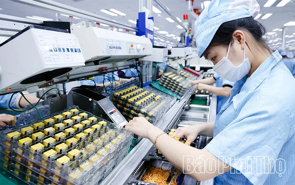 Công nghiệp Phú Thọ tăng tốc thực hiện tăng trưởng hai con số