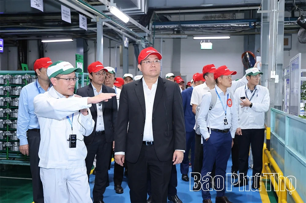 Công nghiệp Phú Thọ tăng tốc thực hiện tăng trưởng hai con số