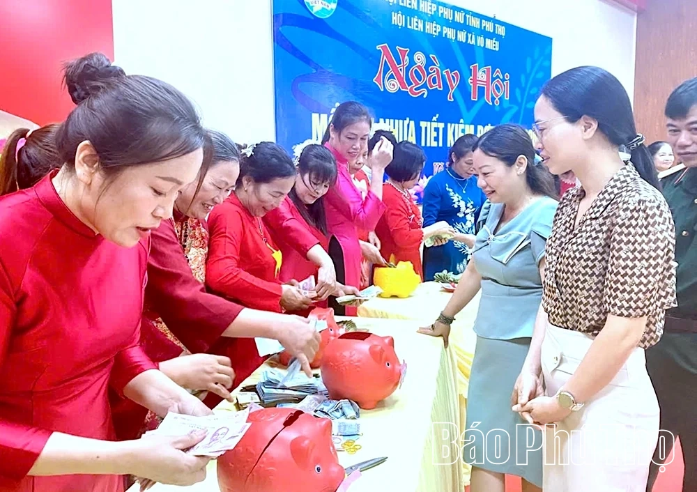 Võ Miếu mổ lợn nhựa tiết kiệm hỗ trợ hội viên phát triển kinh tế