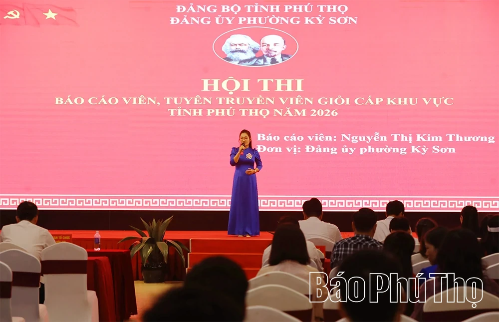46 thí sinh dự Hội thi tuyên truyền viên giỏi cấp khu vực