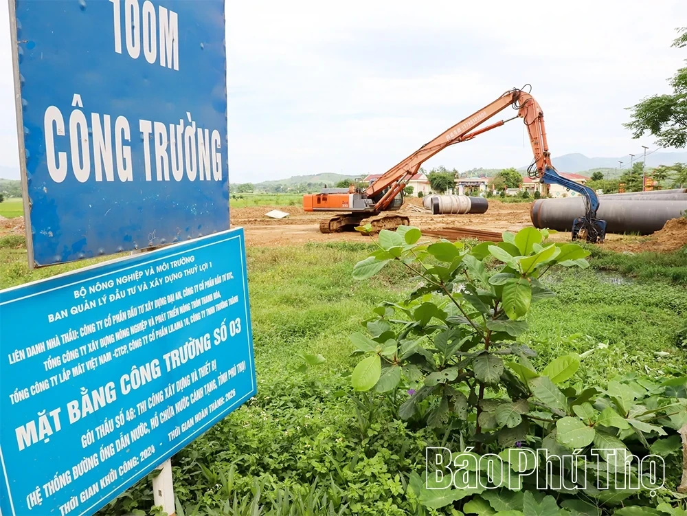 Racing Against Time for Site Clearance of the Canh Tang Reservoir Water Supply Pipeline