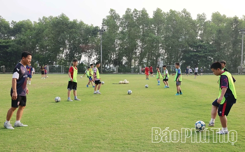 Ươm mầm năng khiếu bóng đá