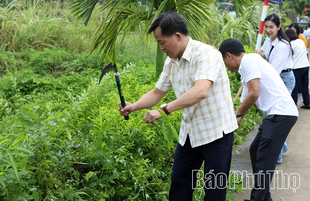 Phát động thi đua bảo vệ môi trường tại phường Tân Hòa