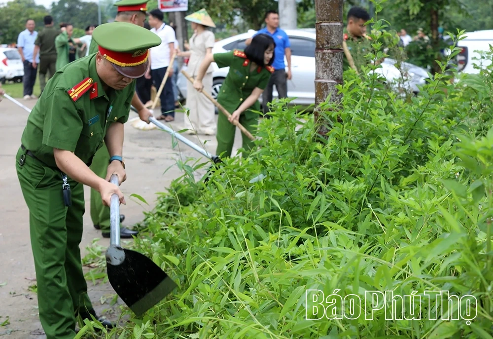 Phát động thi đua bảo vệ môi trường tại phường Tân Hòa