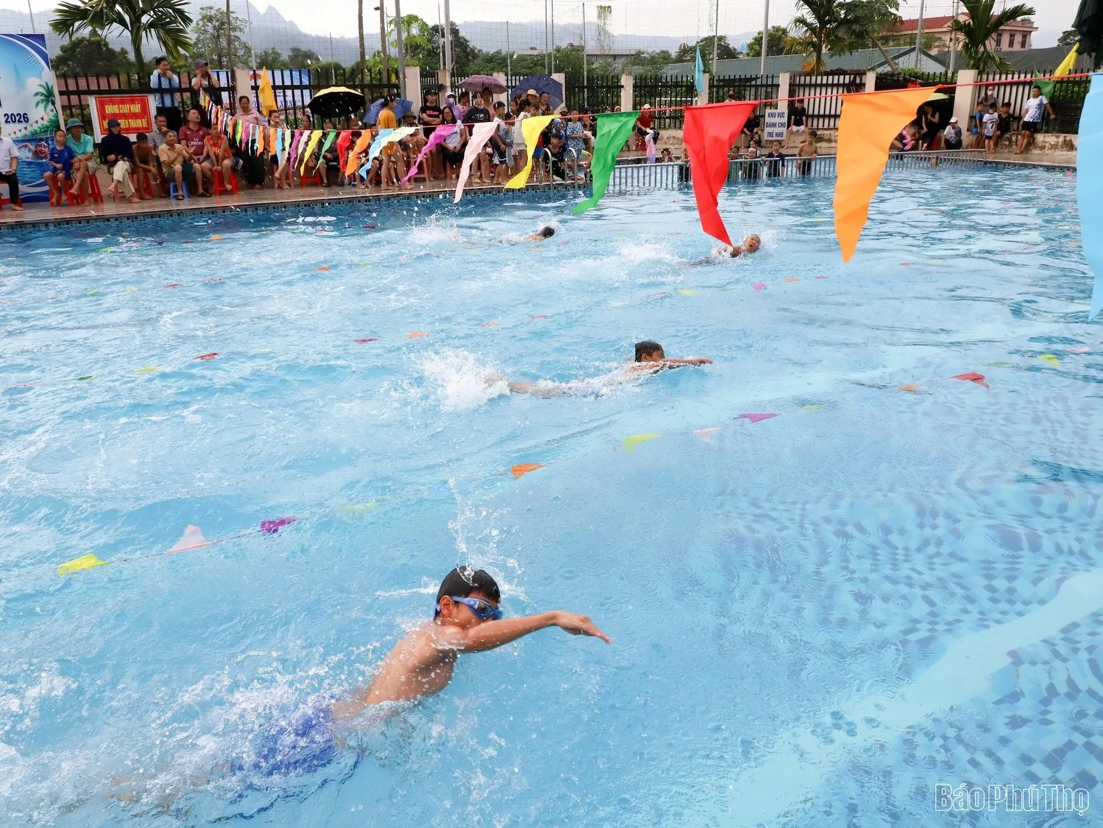 Opening Ceremony of the 2026 Phu Tho Provincial “Green Lane” Swimming Tournament for Children and Teenagers