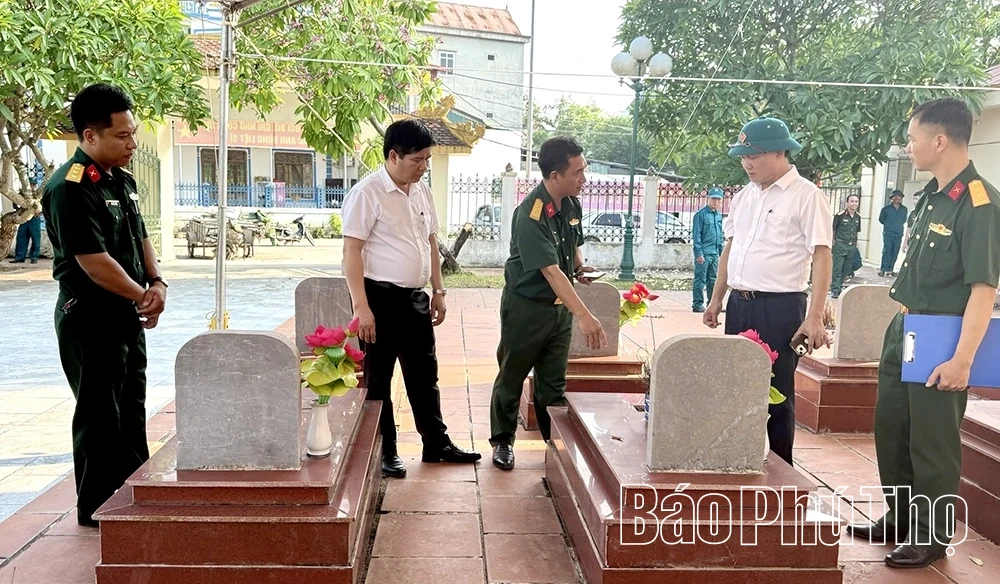 Tích cực triển khai chiến dịch xác định danh tính liệt sĩ tại xã Hoàng An