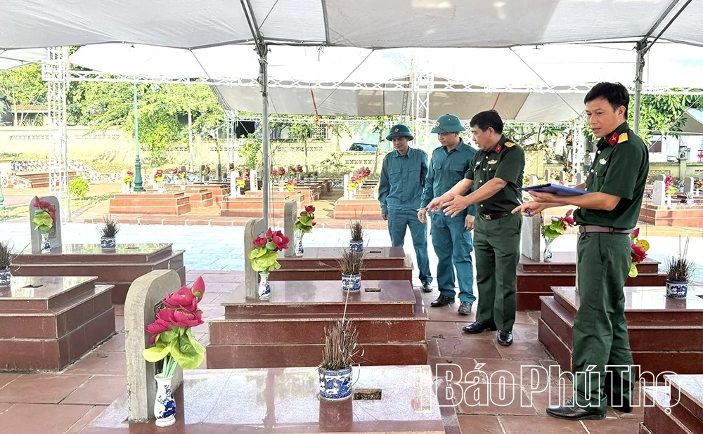 Tích cực triển khai chiến dịch xác định danh tính liệt sĩ tại xã Hoàng An