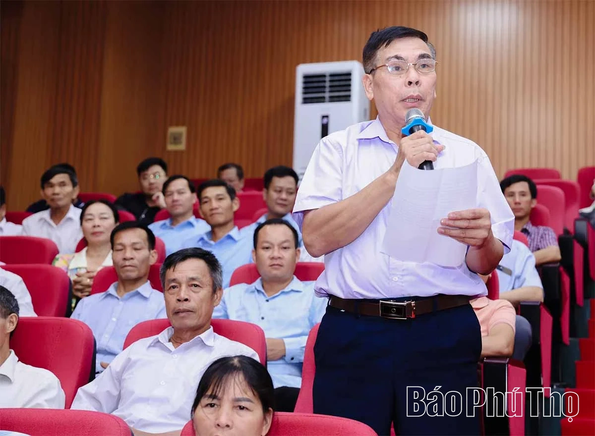 Tiếp thu tâm tư, nguyện vọng của Nhân dân để nâng cao hiệu quả quản lý và phục vụ