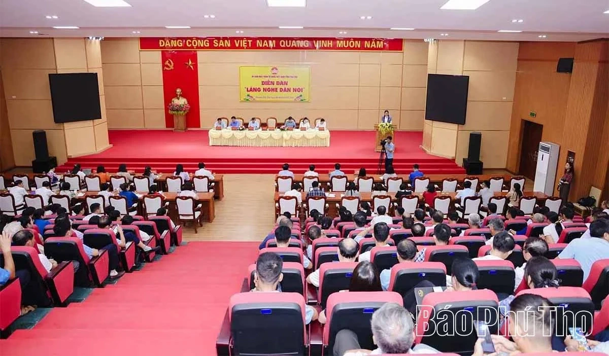 Tiếp thu tâm tư, nguyện vọng của Nhân dân để nâng cao hiệu quả quản lý và phục vụ