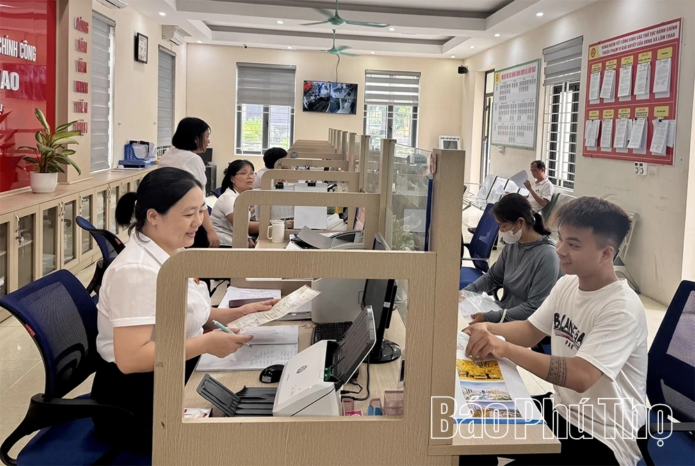 Chuyển đổi số góp phần cải cách hành chính ở Lâm Thao