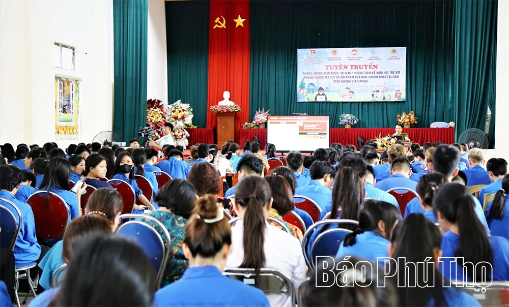 Gần 200 đoàn viên, thanh thiếu nhi được trang bị kỹ năng bảo vệ bản thân