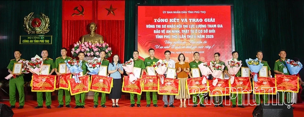 7 đội giành vé vào chung kết Hội thi Lực lượng bảo vệ an ninh, trật tự ở cơ sở giỏi