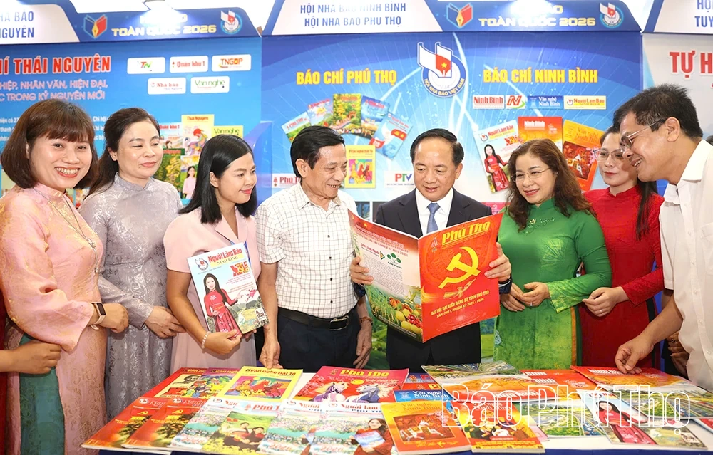 Hội Nhà báo tỉnh Phú Thọ tham dự Hội Báo toàn quốc 2026