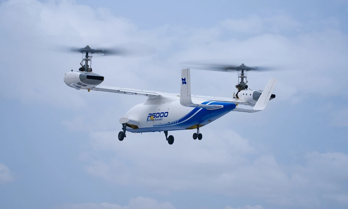 Trực thăng lai R6000 cất cánh, thách thức công nghệ Tiltrotor toàn cầu