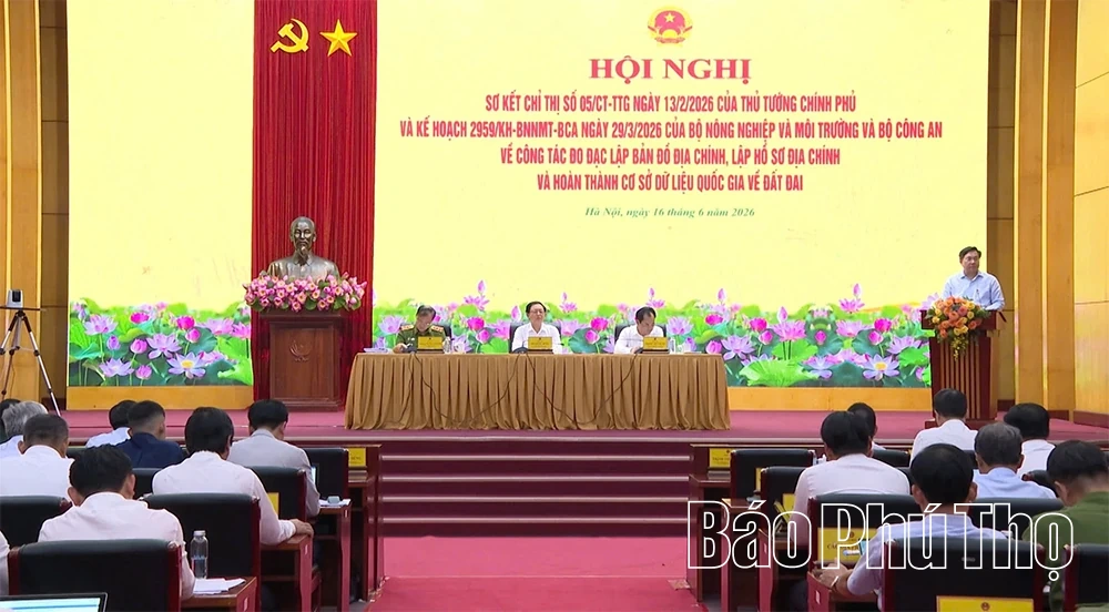 Sơ kết triển khai Chỉ thị số 05 về xây dựng cơ sở dữ liệu quốc gia về đất đai