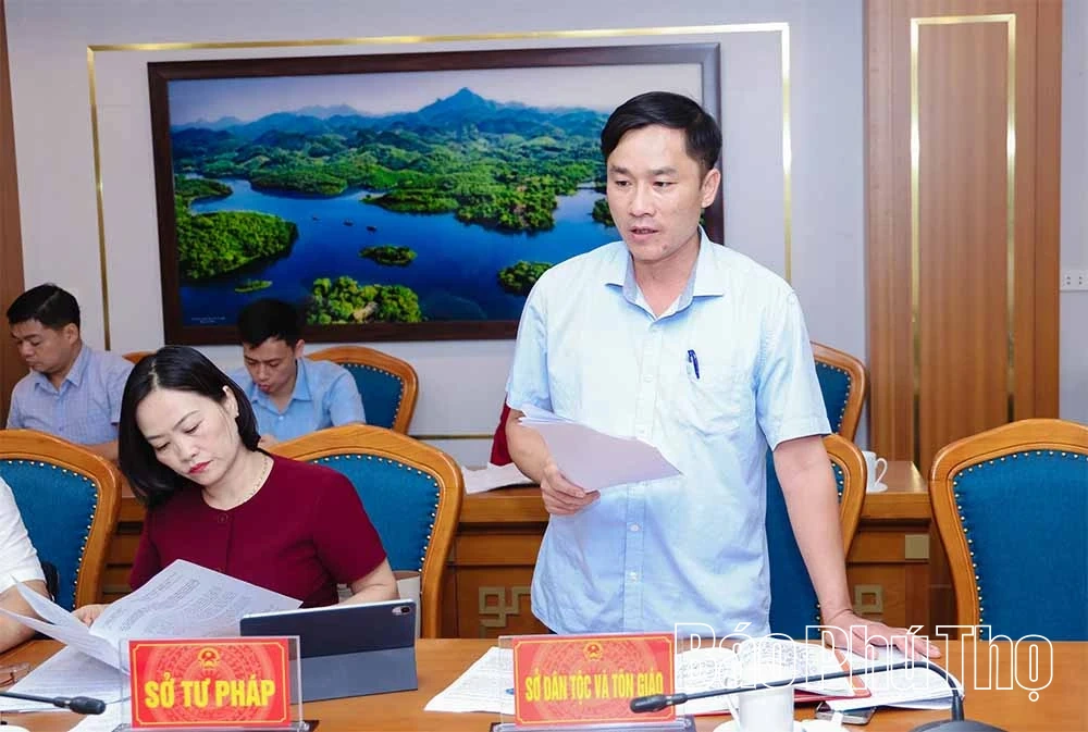 Thẩm tra báo cáo kết quả thực hiện lĩnh vực dân tộc 6 tháng đầu năm