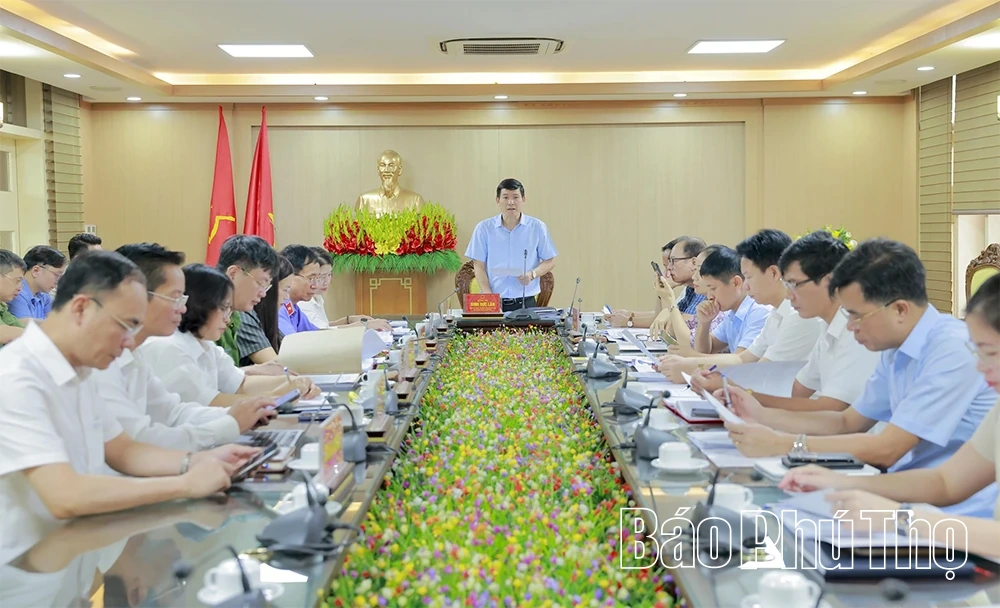 Thẩm tra một số nội dung trình tại Kỳ họp thứ Ba, HĐND tỉnh