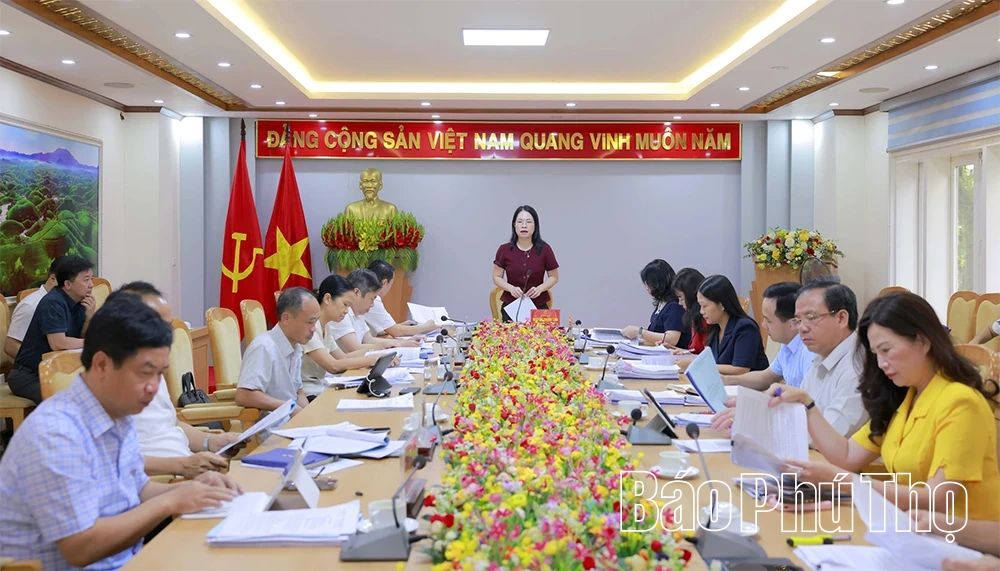 Thẩm tra một số nội dung trình tại Kỳ họp thứ Ba, HĐND tỉnh