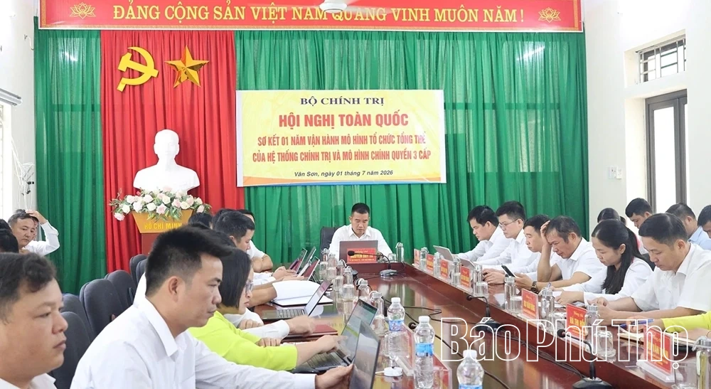 Sơ kết 1 năm vận hành mô hình tổ chức tổng thể của hệ thống chính trị, mô hình chính quyền 3 cấp