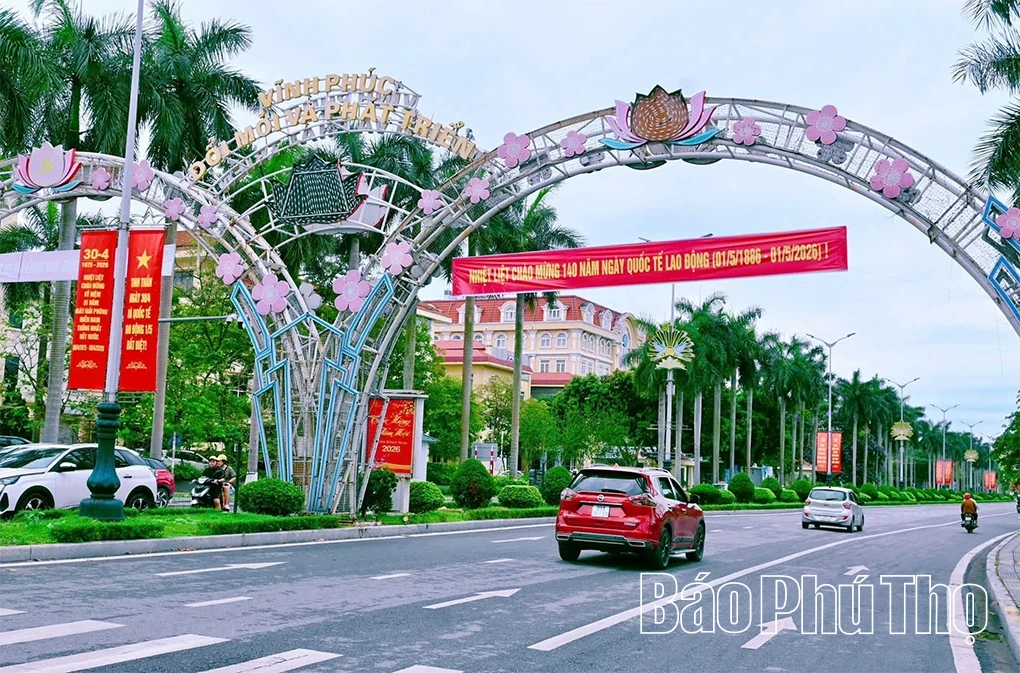 Phú Thọ hướng tới đô thị xanh, hiện đại
